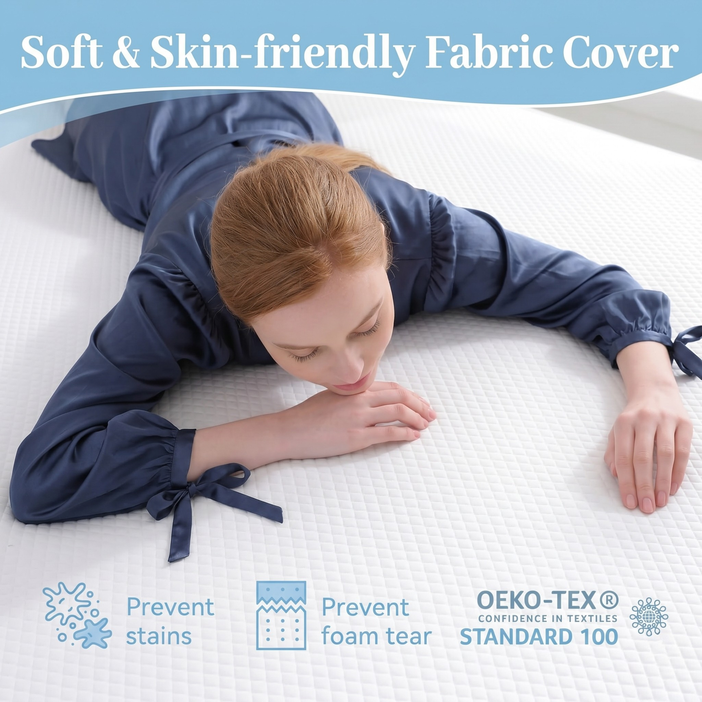 PureCloud™ Luxury Thick Mattress Topper
